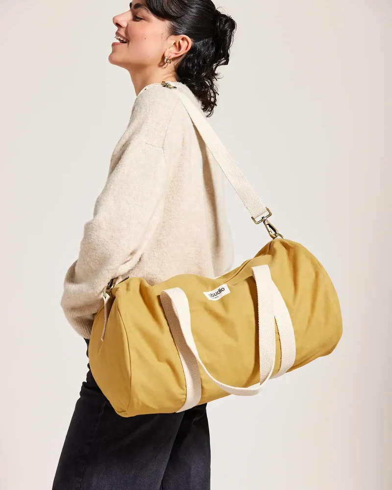 Sac polochon coton bio Studio by Hindbag Sam à personnaliser