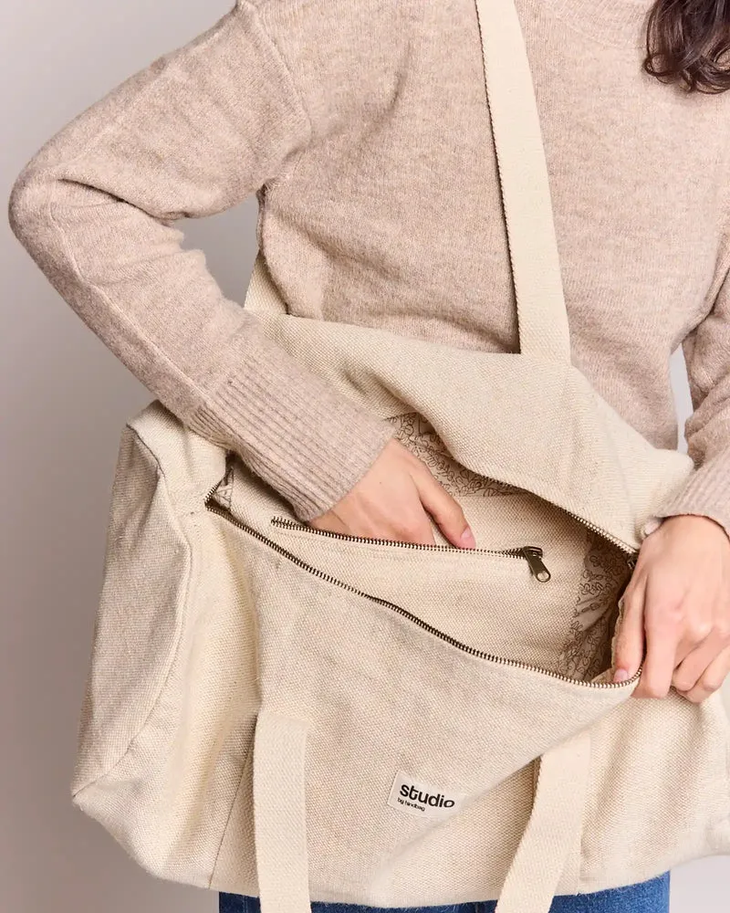 Sac polochon coton bio Studio by Hindbag Sam à personnaliser