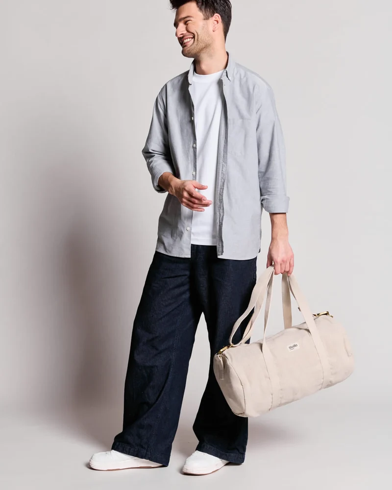 Sac polochon coton bio Studio by Hindbag Sam à personnaliser