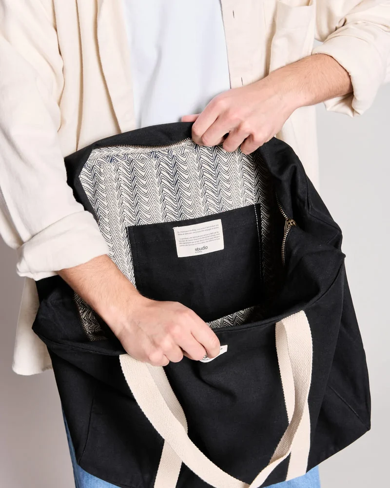 Sac de voyage coton bio Studio by Hindbag Gabriel à personnaliser