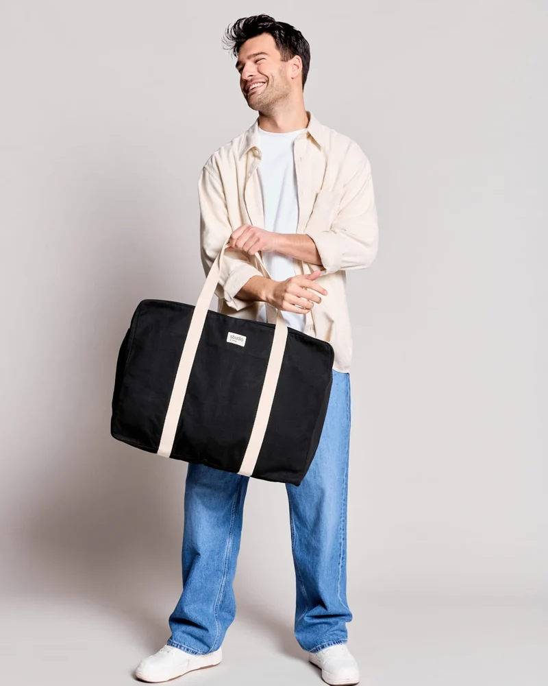 Sac de voyage coton bio Studio by Hindbag Gabriel à personnaliser