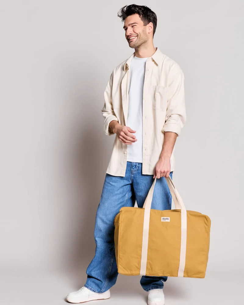 Sac de voyage coton bio Studio by Hindbag Gabriel à personnaliser