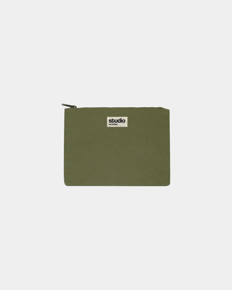 Pochette coton bio GOTS Hindbag Colette M à personnaliser