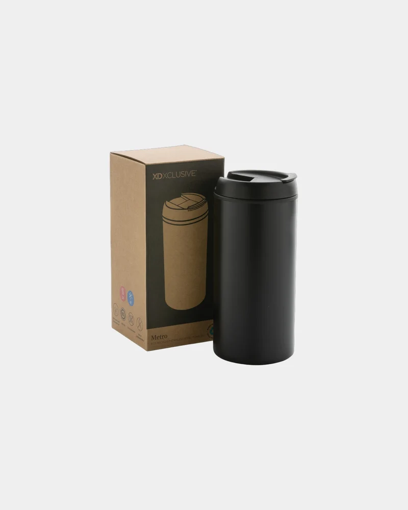 Mug acier inoxydable recyclé 300ml à personnaliser