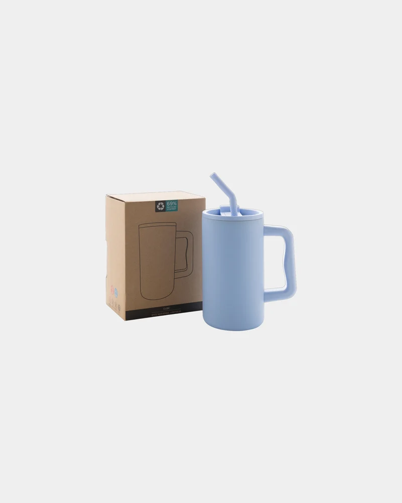 Mug 800ml acier recyclé à personnaliser