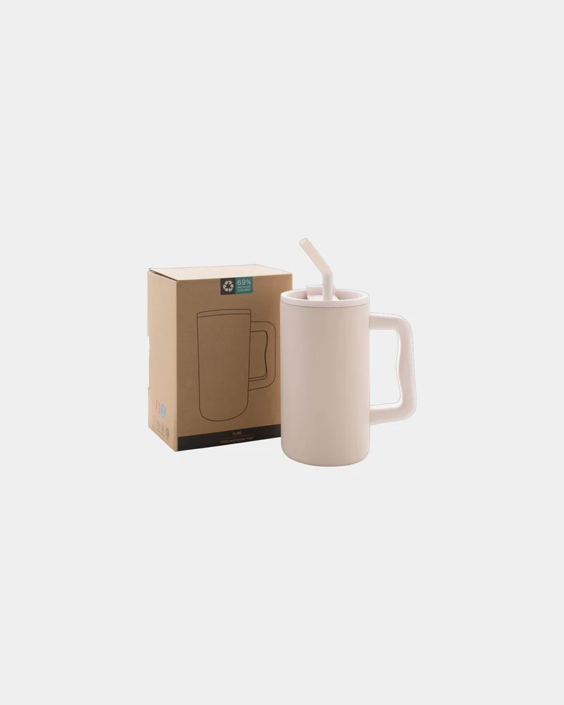 Mug 800ml acier recyclé à personnaliser