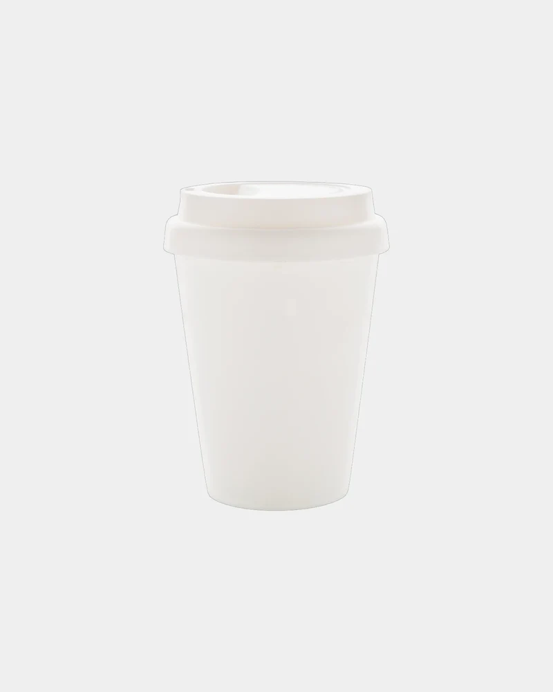 Mug PP recyclable double paroi 300ml à personnaliser