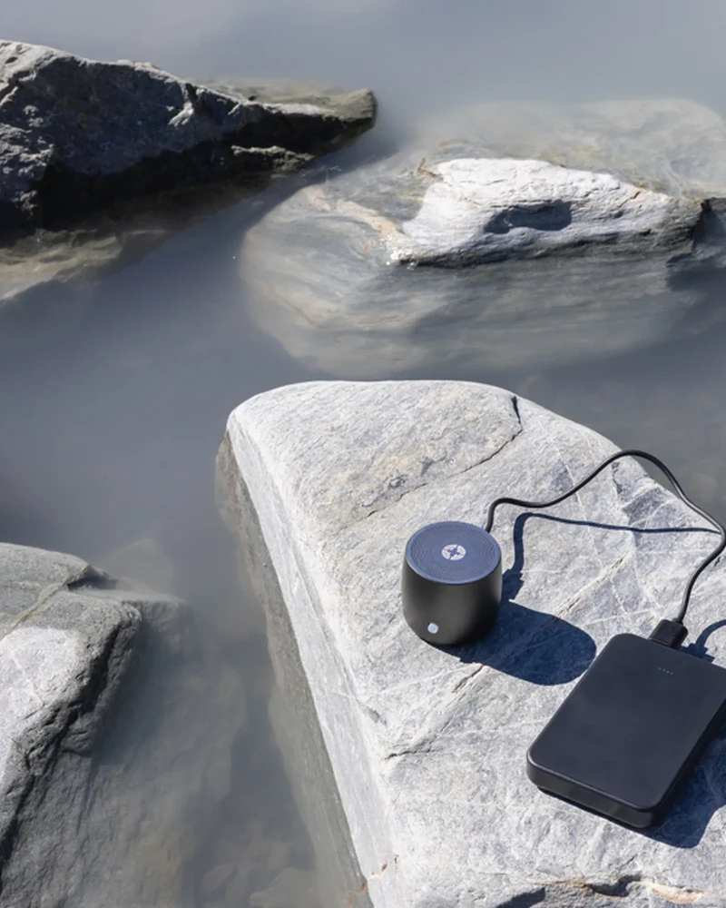Powerbank 5000mAh ABS recyclé à personnaliser