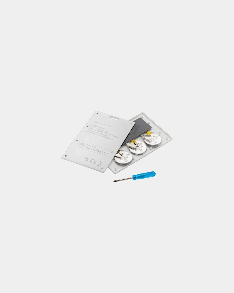 Carte géolocalisation ABS recyclé Findcard à personnaliser
