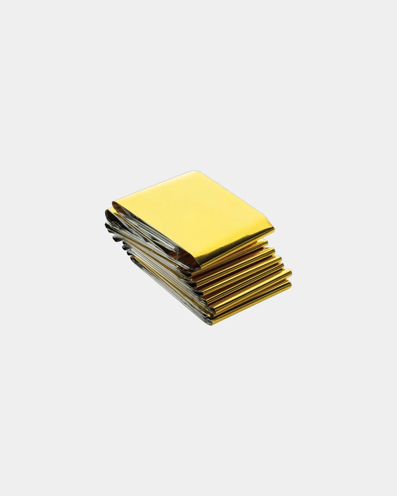 Couverture de secours rPET 12 μm à personnaliser