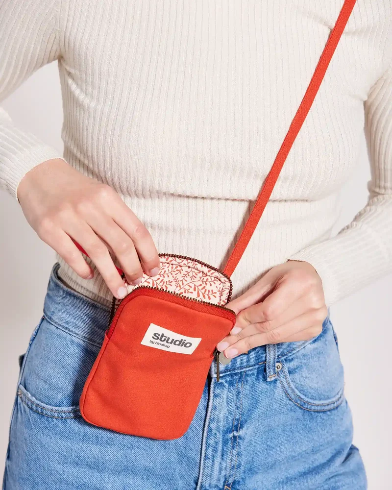 Housse smartphone coton bio Studio by Hindbag Théo à personnaliser