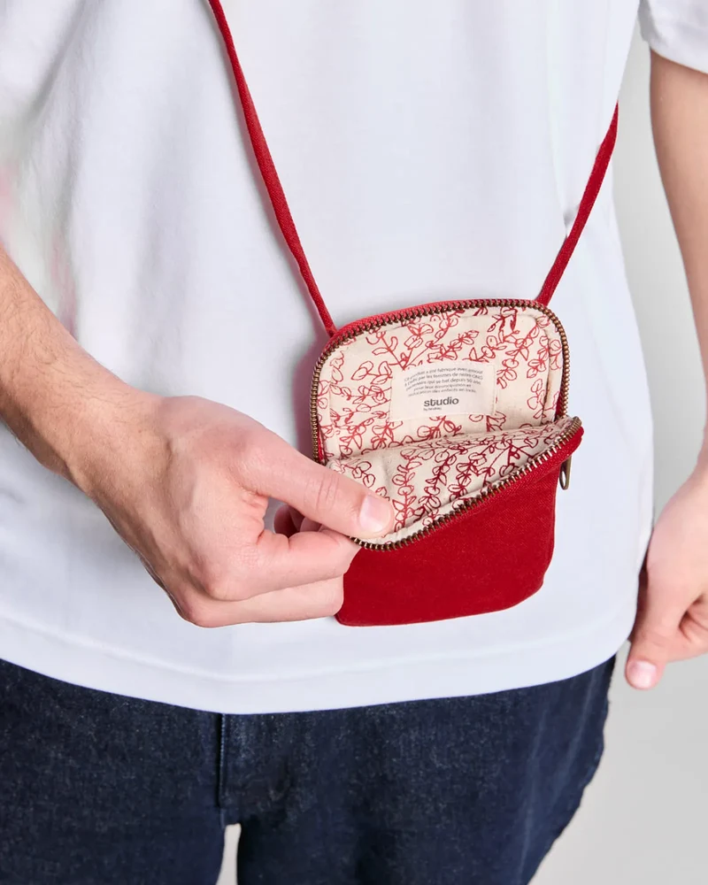 Housse smartphone coton bio Studio by Hindbag Théo à personnaliser