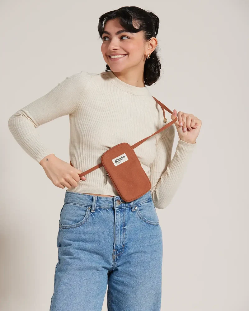 Housse smartphone coton bio Studio by Hindbag Théo à personnaliser