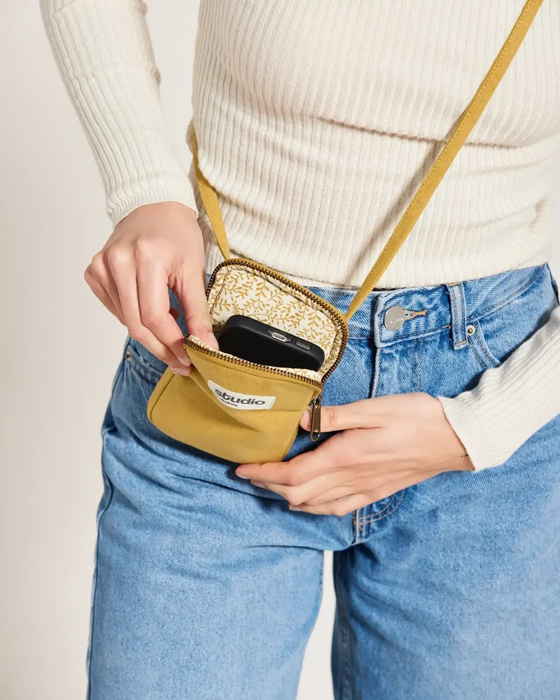 Housse smartphone coton bio Studio by Hindbag Théo à personnaliser