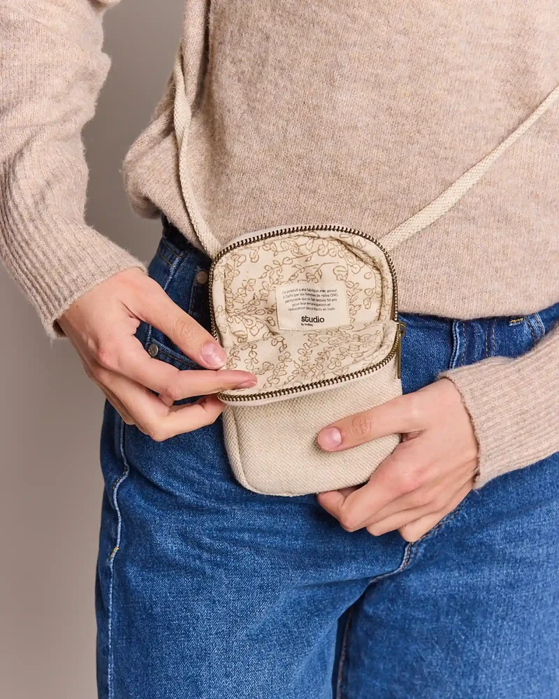 Housse smartphone coton bio Studio by Hindbag Théo à personnaliser