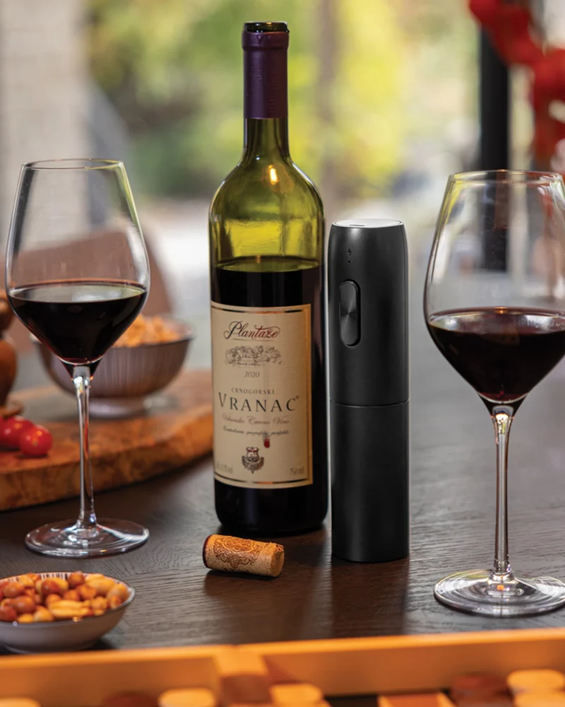 Tire-bouchon électrique rechargeable Vino à personnaliser