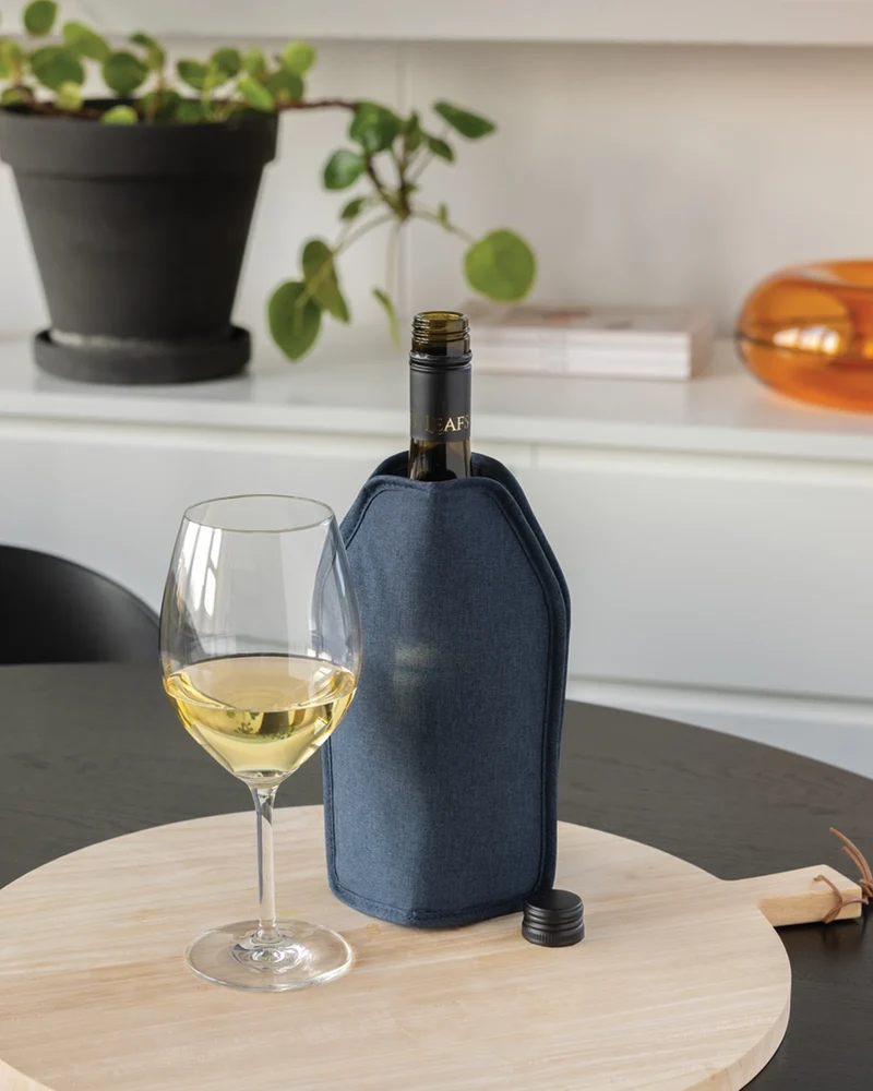 Housse réfrigérante à vin en rPET AWARE™ à personnaliser