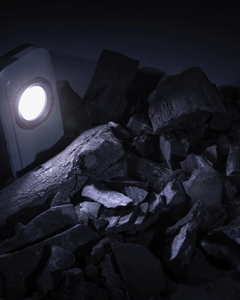 Lampe de travail ABS recyclé GearX à personnaliser