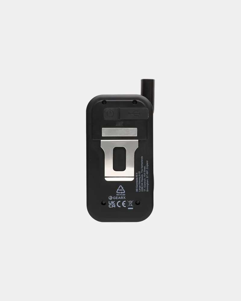 Lampe de travail ABS recyclé GearX à personnaliser