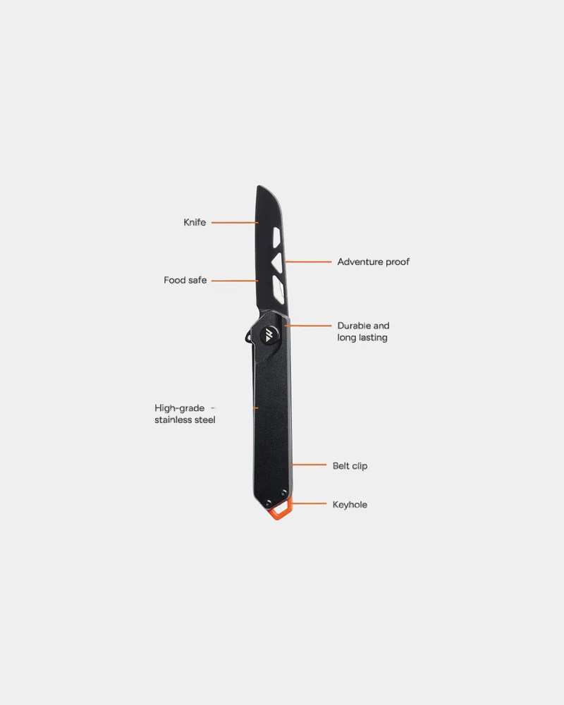 Couteau pliant acier inoxydable à personnaliser
