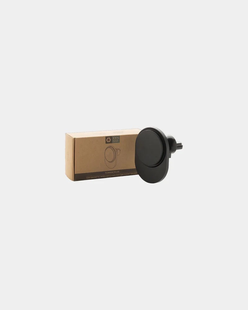 Support magnétique 15W en plastique recyclé à personnaliser