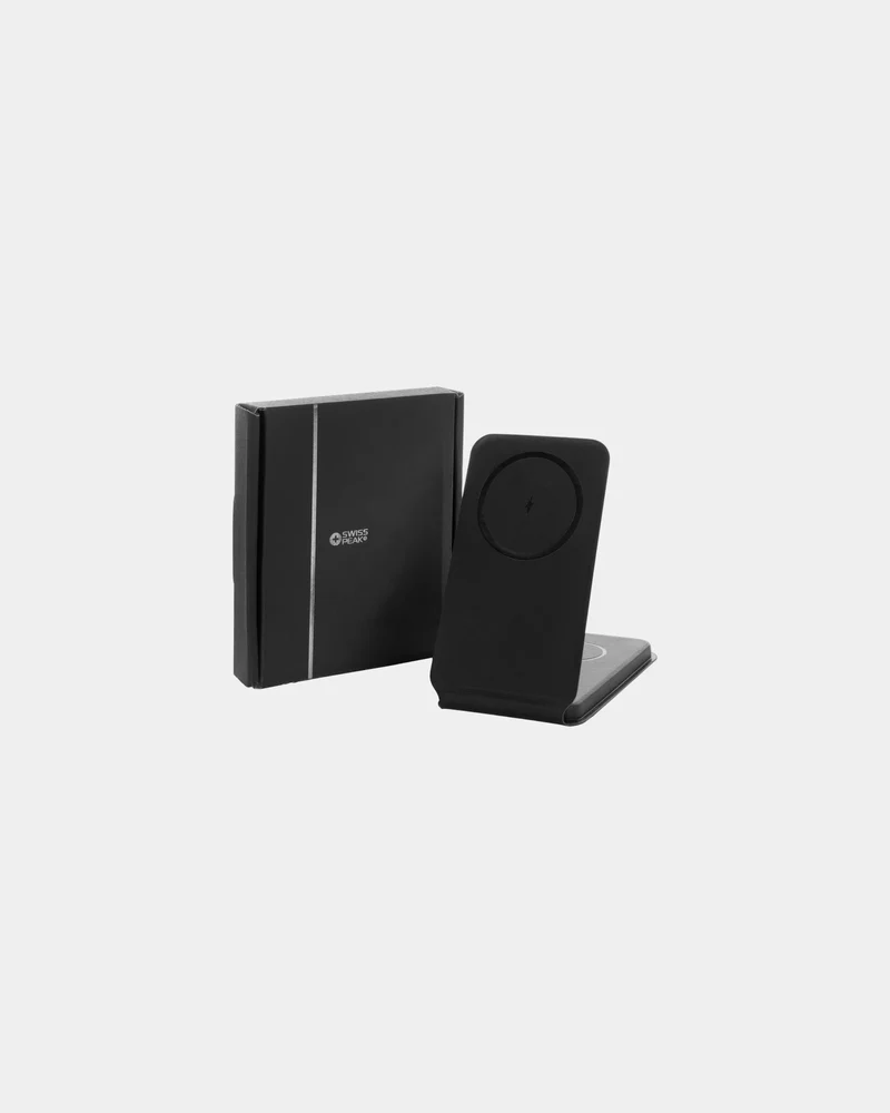 Chargeur magnétique PU recyclé 15W à personnaliser