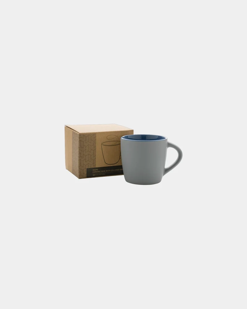 Mug céramique 300ml intérieur coloré à personnaliser