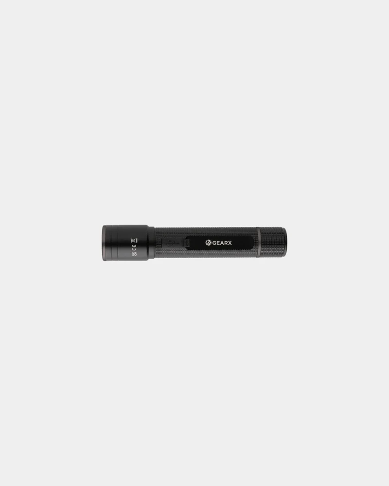 Lampe torche aluminium recyclé 3W à personnaliser