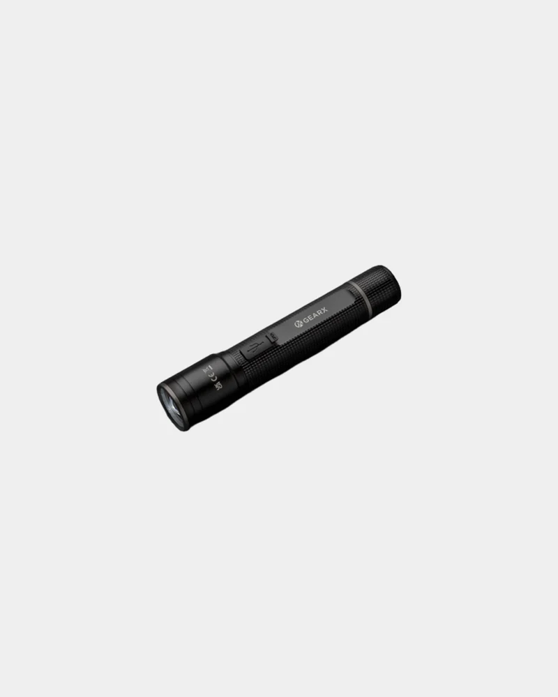 Lampe torche aluminium recyclé 3W à personnaliser