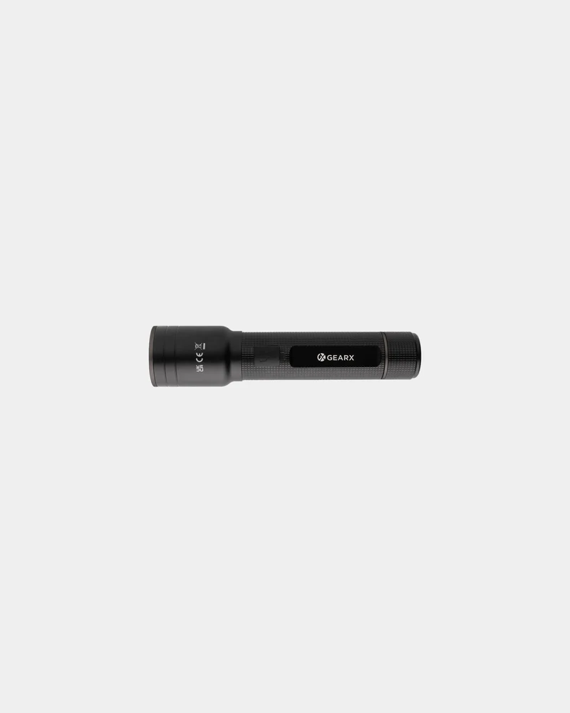 Torche robuste aluminium recyclé RCS 10W à personnaliser