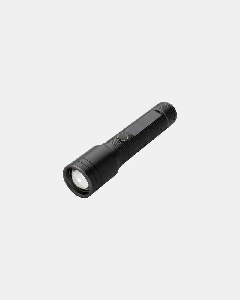 Torche robuste aluminium recyclé RCS 10W à personnaliser
