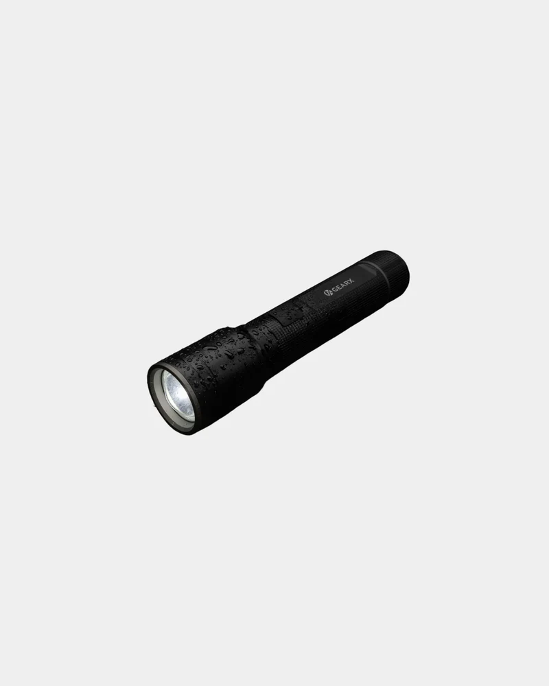 Torche robuste aluminium recyclé RCS 10W à personnaliser