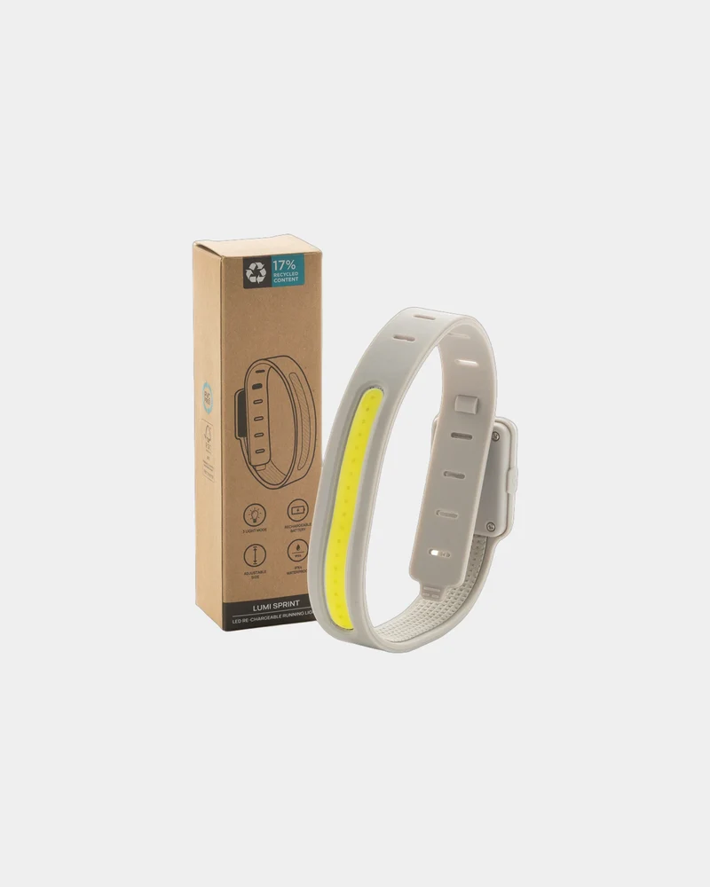Lampe running LED rechargeable en plastique à personnaliser