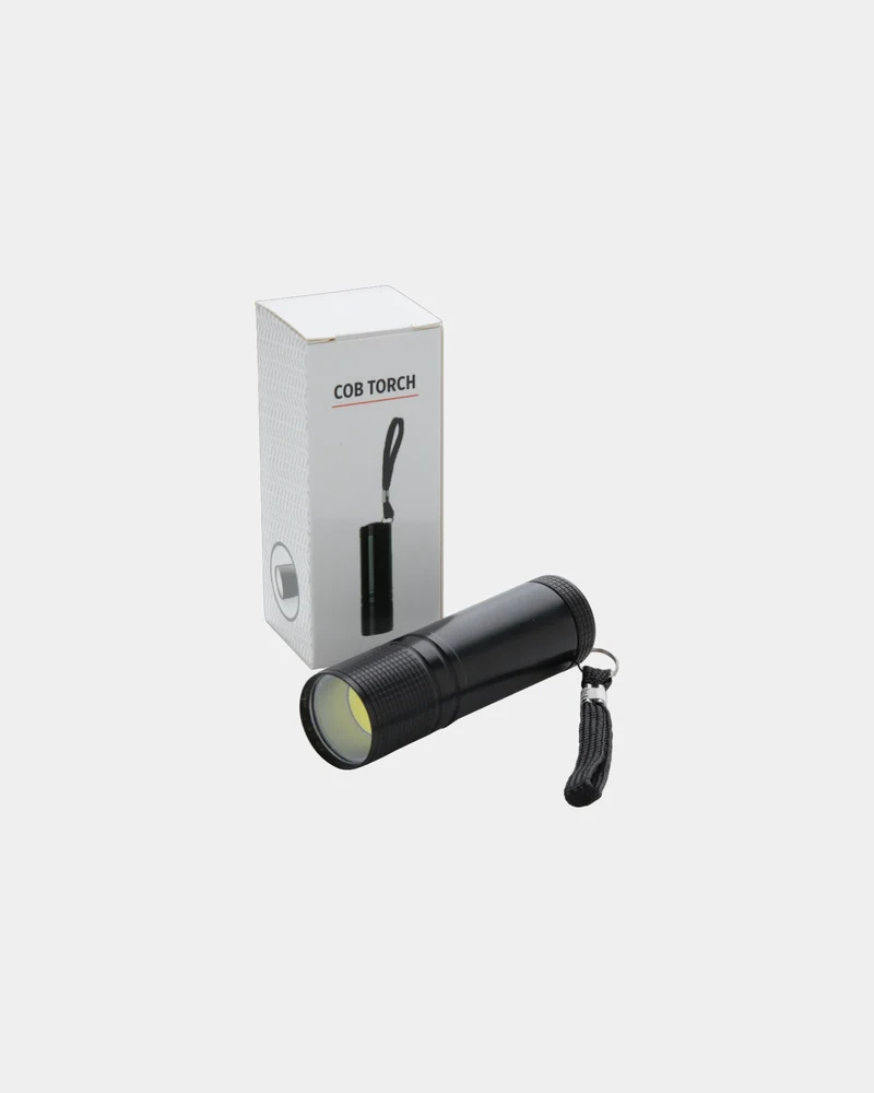 Lampe torche COB aluminium à personnaliser