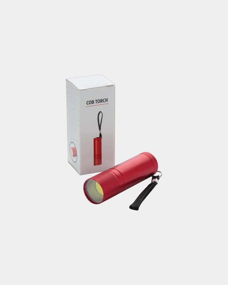 Lampe torche COB aluminium à personnaliser