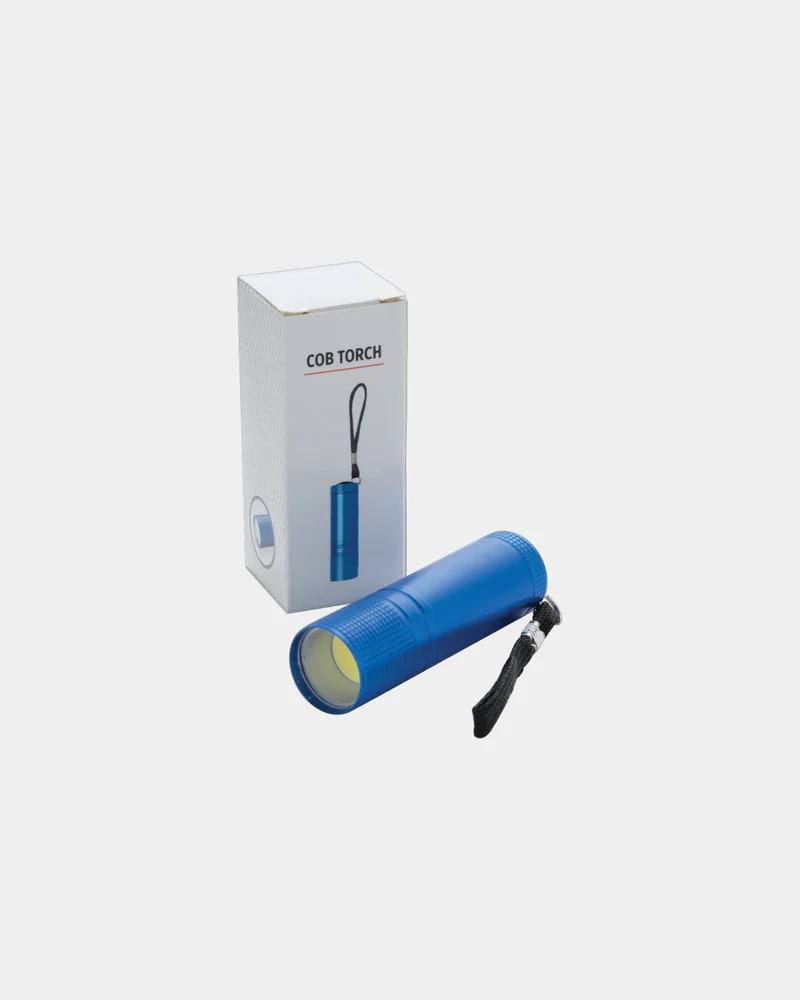 Lampe torche COB aluminium à personnaliser