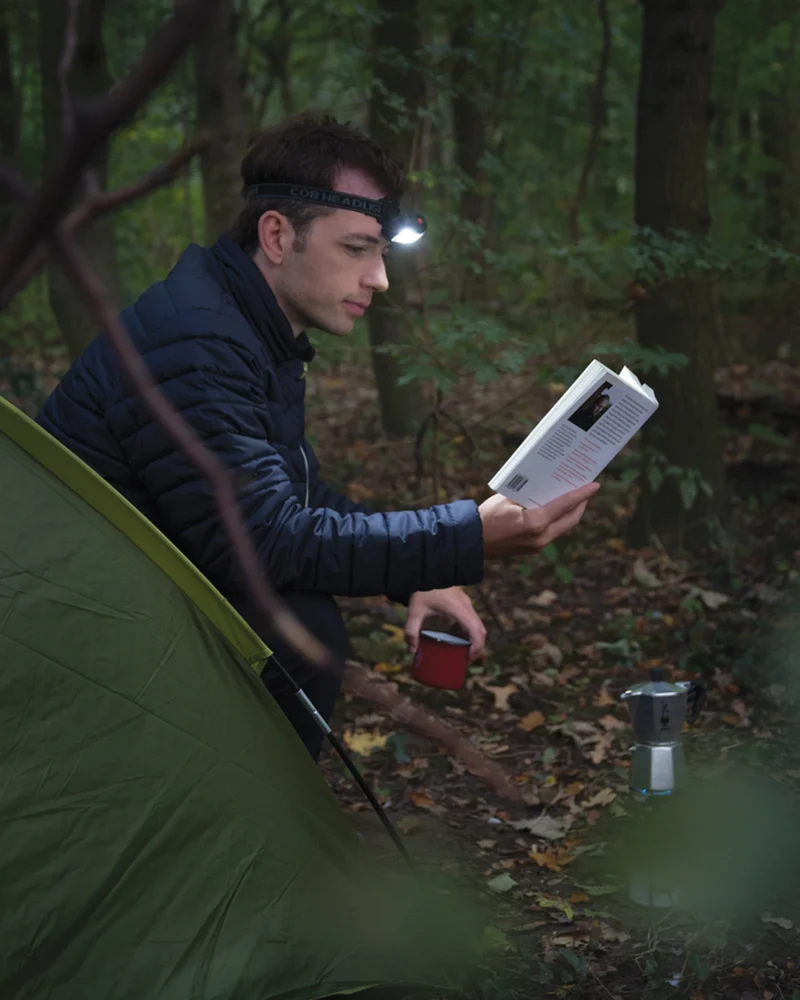 Lampe frontale ABS ultra lumineuse à personnaliser