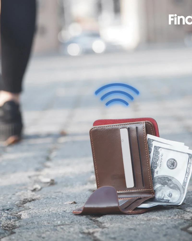 Carte géolocalisation ABS recyclé Findit à personnaliser