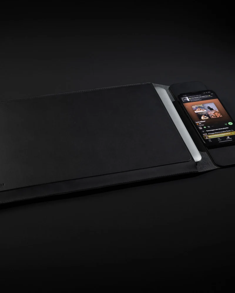 Pochette ordinateur polyester recyclé 14-15.6" à personnaliser