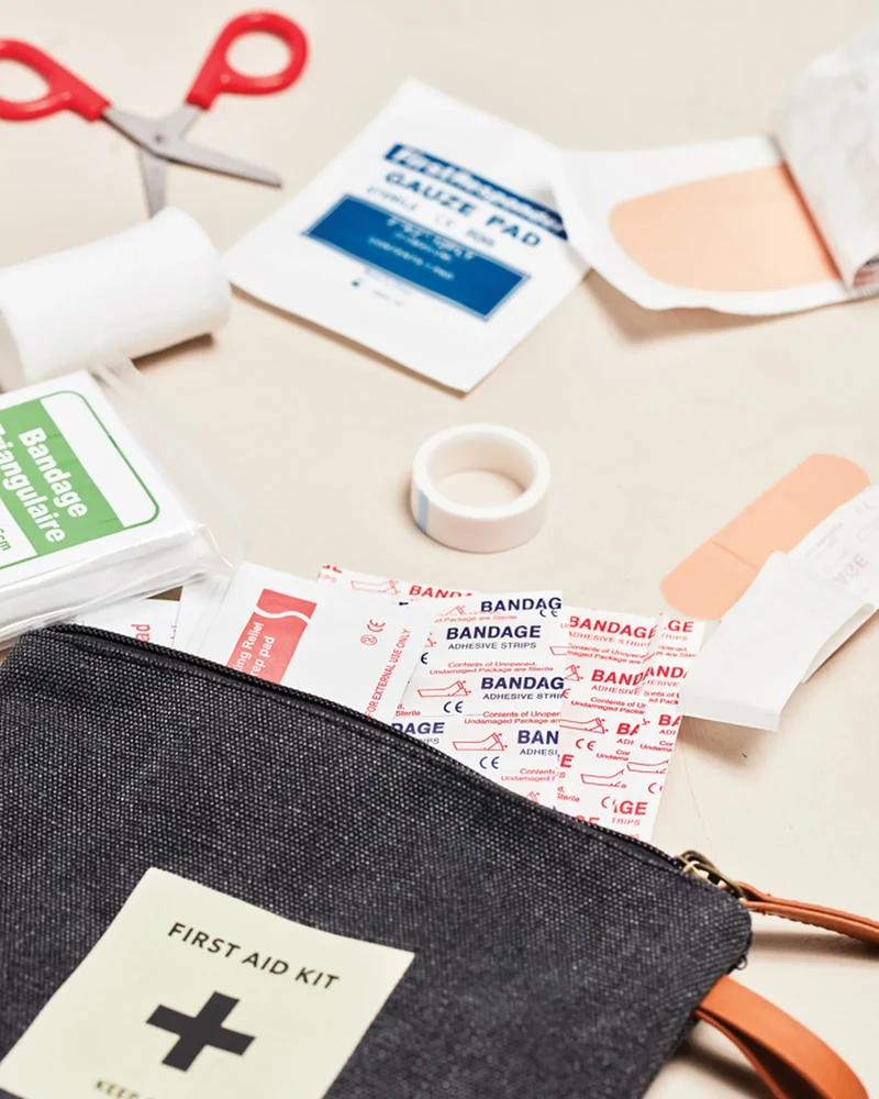 Trousse de premiers secours coton Vinga Asado à personnaliser