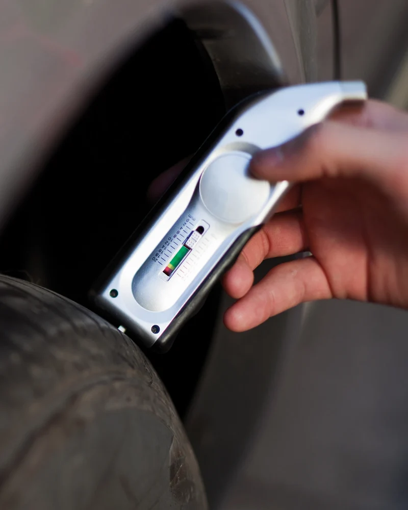 Manomètre digital ABS argent à personnaliser