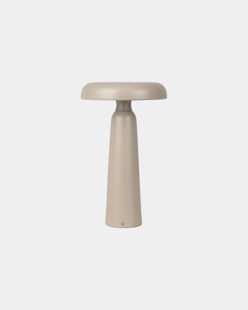 Lampe de table métal ABS recyclé Vinga Avery à personnaliser