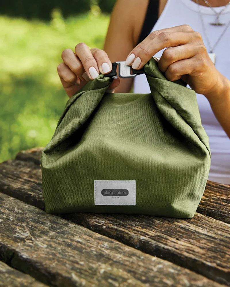 Sac lunch isotherme rPET Black + Blum 6,7L à personnaliser