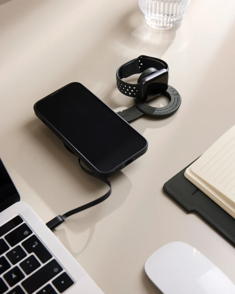 Chargeur de voyage sans fil Vinga Baltimore 15W à personnaliser