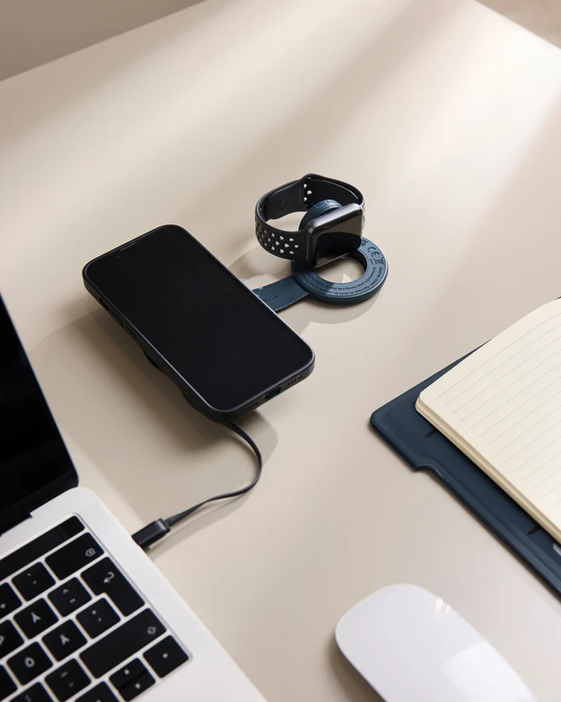 Chargeur de voyage sans fil Vinga Baltimore 15W à personnaliser