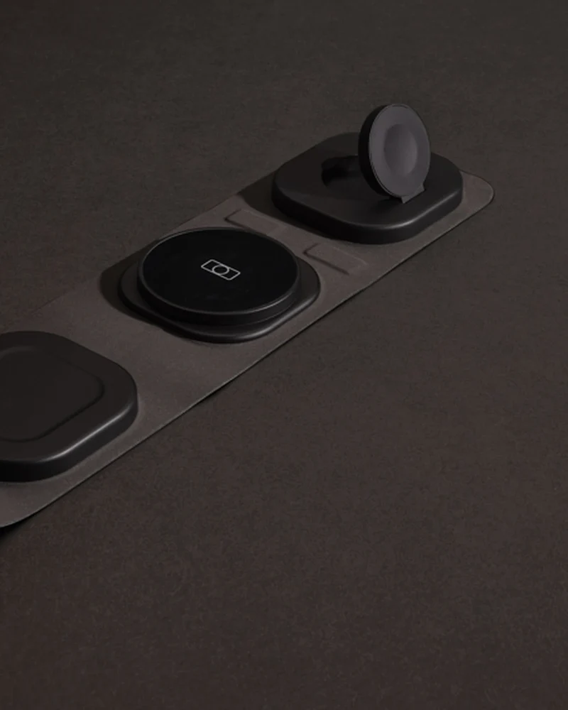 Chargeur sans fil ABS recyclé 15W à personnaliser