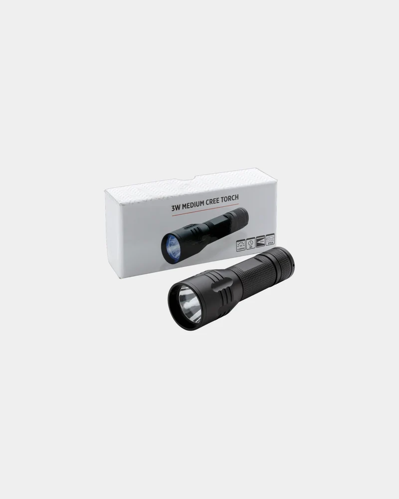 Lampe torche aluminium 100 lumens à personnaliser
