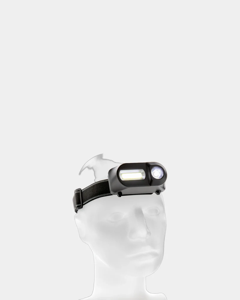 Lampe frontale ABS LED et COB à personnaliser