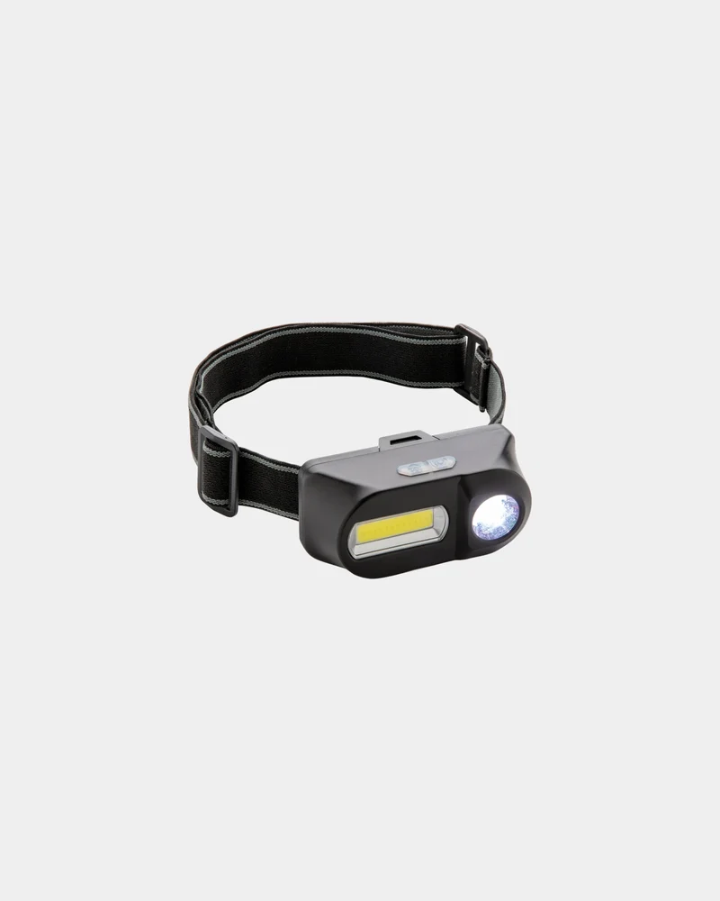 Lampe frontale ABS LED et COB à personnaliser