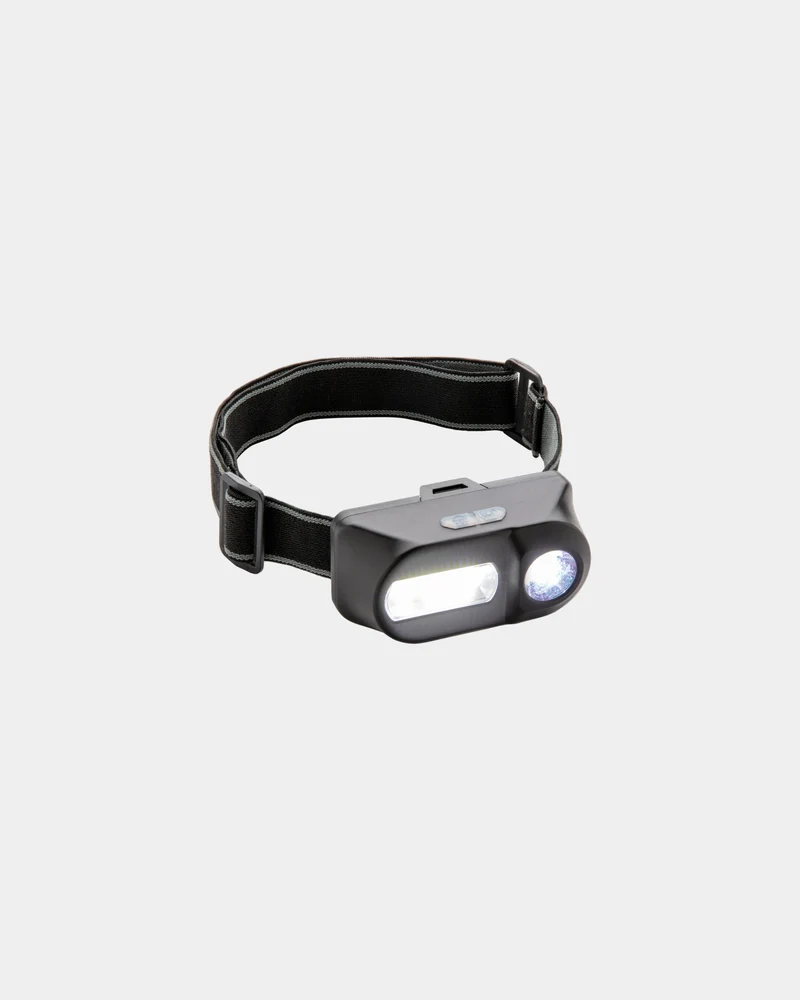 Lampe frontale ABS LED et COB à personnaliser